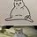 Funny Cat Drawing
